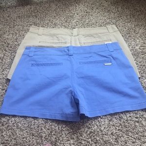 2 pair New York and Co shorts